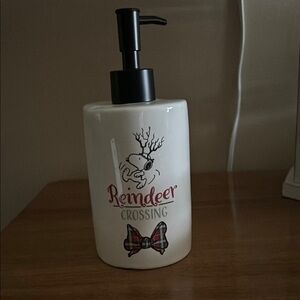Snoopy Reindeer Crossing Soap Dispenser